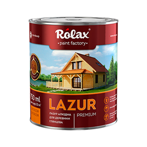 Лазурь для древесины алкидная Rolax LAZUR вишня №110 2.5 л