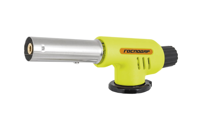 Горелка Mastertool для газового баллона с пьезоподжигом Комета NOVA, &Oslash; 19 мм, 1300&deg;С (44-5049)