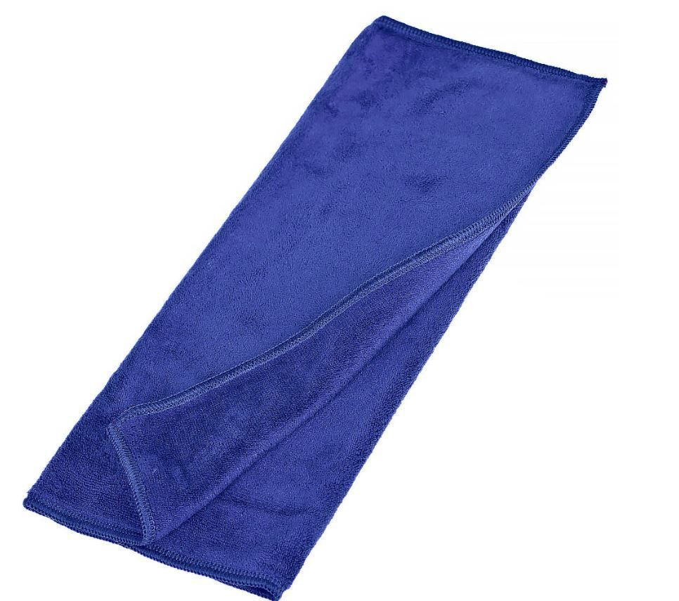 Тряпка синяя из микрофибры Vitol 40х30 см, (VR-03M-U)