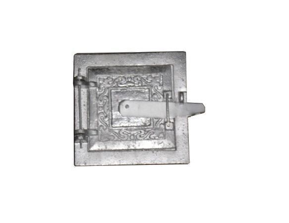 Дверца прочистная алюминий 145x145 мм, малая