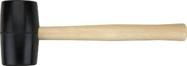 Киянка резиновая Topex d=50 мм 340 г черная, (02A343)