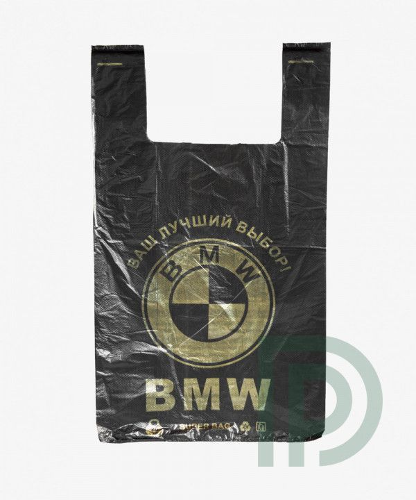 Пакет поліетиленовий BMW 400*600*60 мкр уп 50 шт. 1/10/1